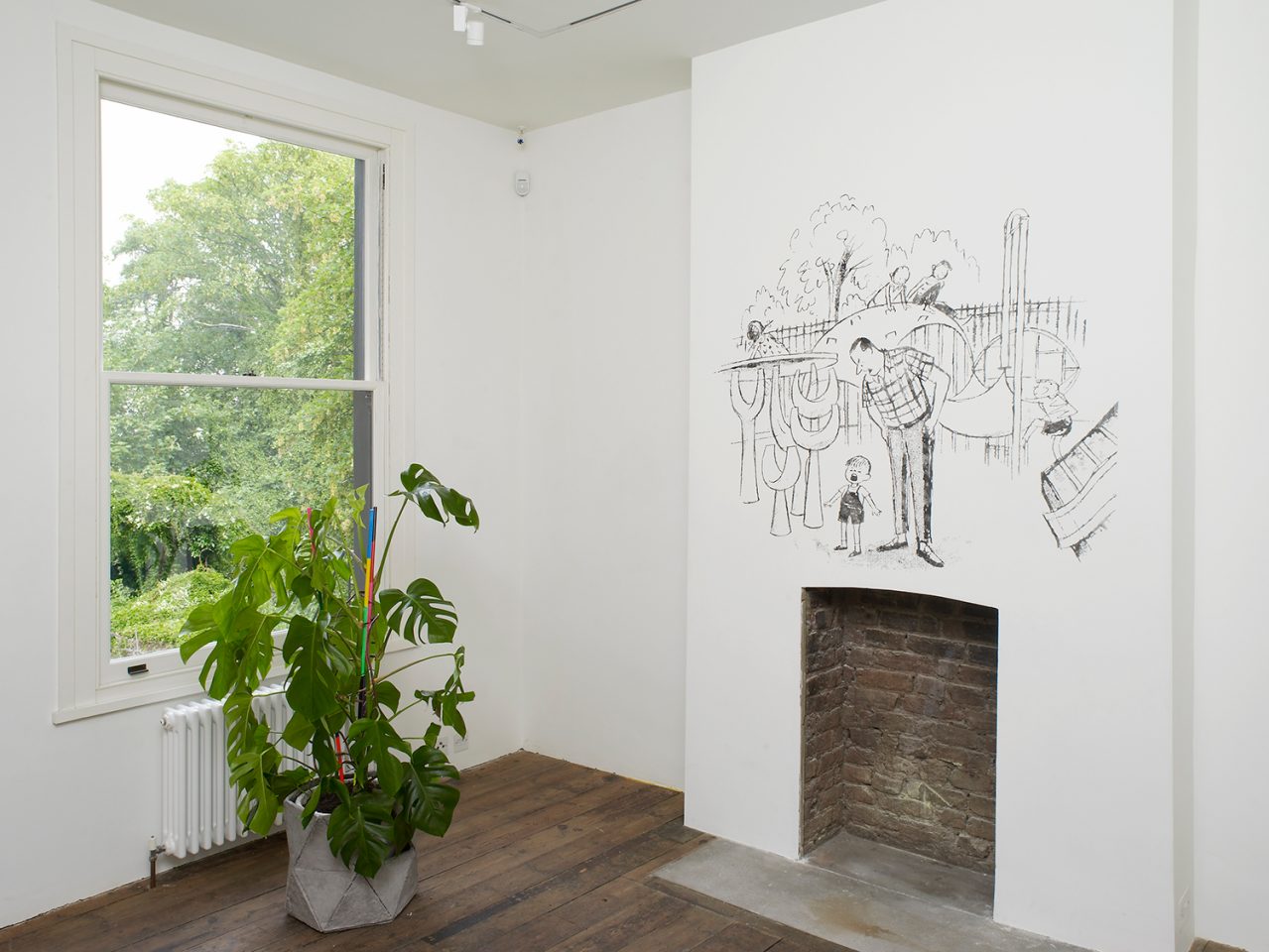Installation view from Simon &amp; Tom Bloor&#8217;s 2011 exhibition Happy Habitat Revisited. Photo: Andy Keate
