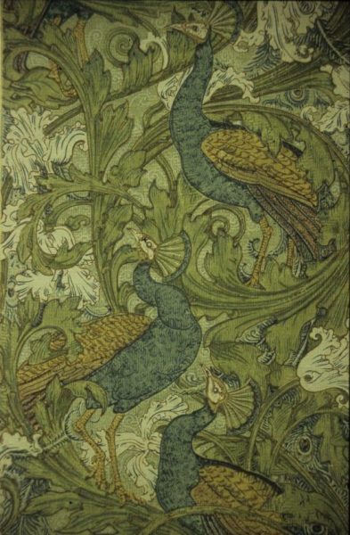 <p>Walter Crane, Peacock Garden, wallpaper sample. London Borough of Southwark Art Collection/South London Gallery Collection.</p>

