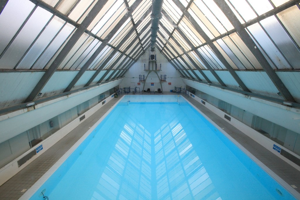 <p>The swimming pool at the Pioneer Health Centre</p>
